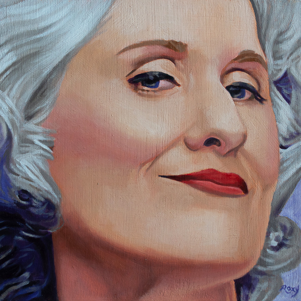 Portrait painting of Christa - ORIGINAL OIL PAINTING COMMISSION