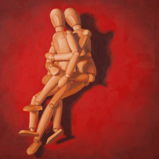Mannequin Spooning - Art Print
