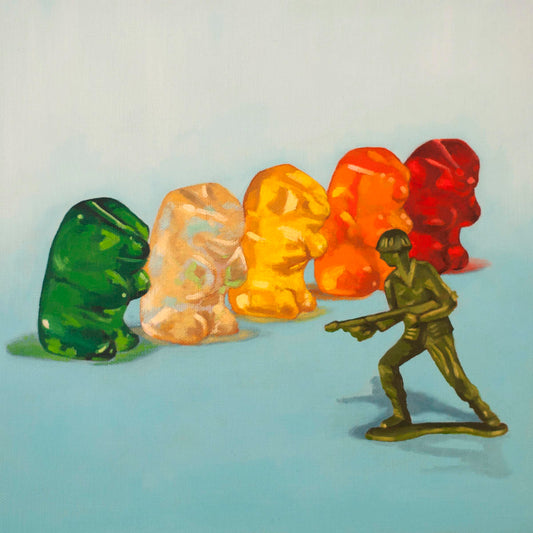 Gummy Bear Protest - Art Print