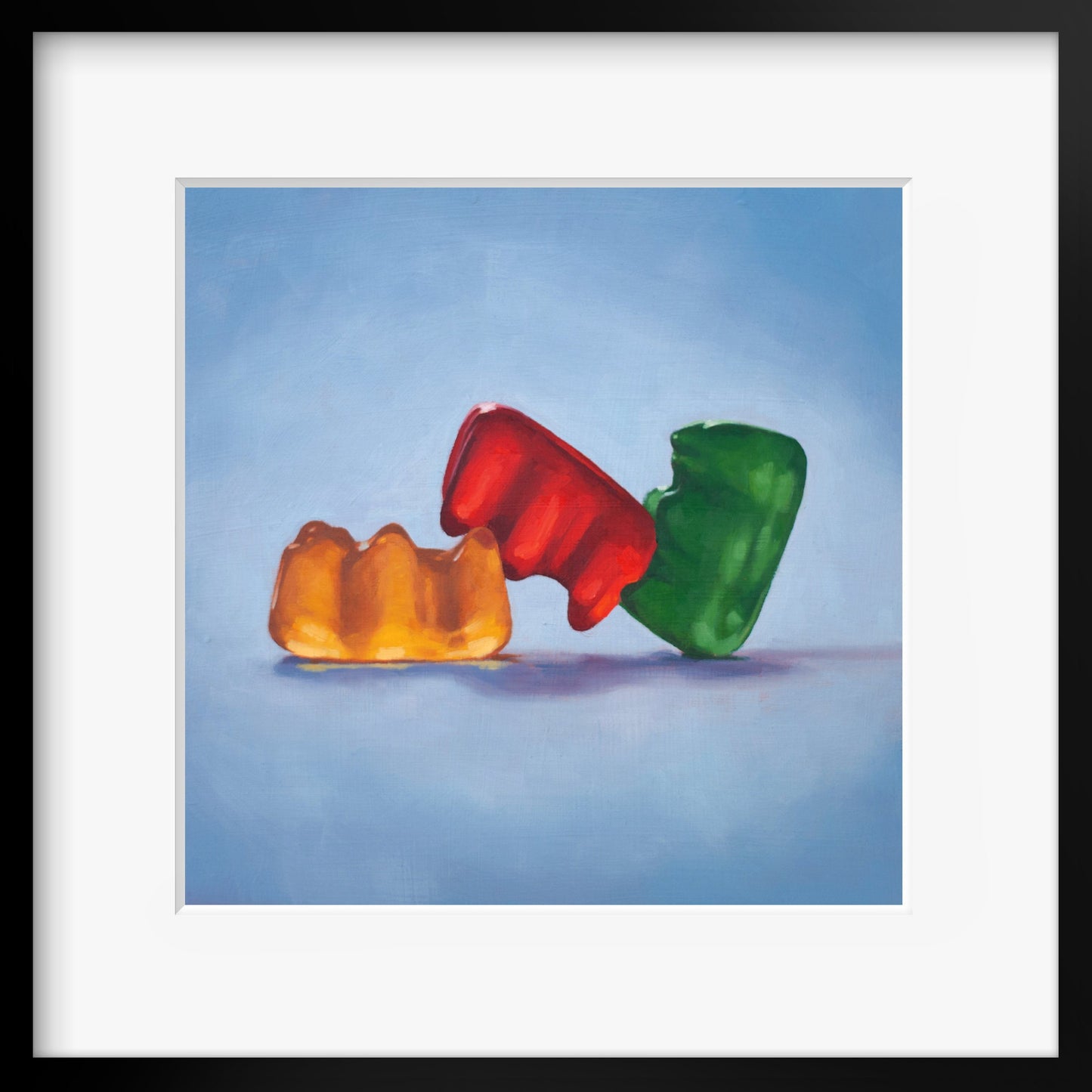 Gummy Bear Threesome - Art Print