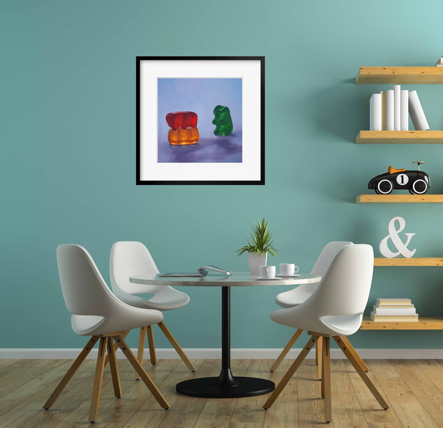 Gummy Bear Voyeur - Art Print