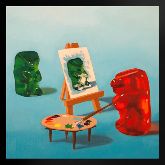 Gummy Bear Artist - Framed Art Print