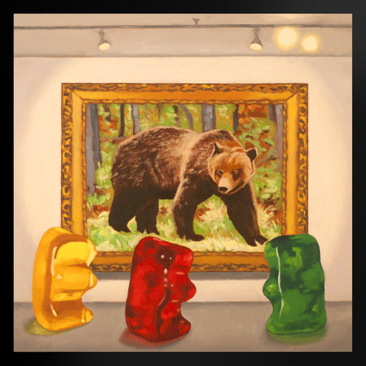 Gummy Bear Museum - Framed Art Print