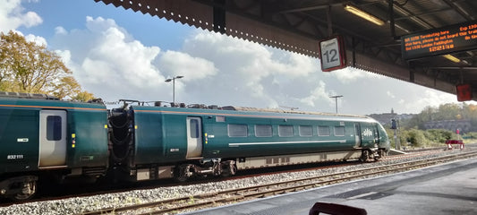 Devon, United Kingdom train station (photo: Roxanne Patruznick)