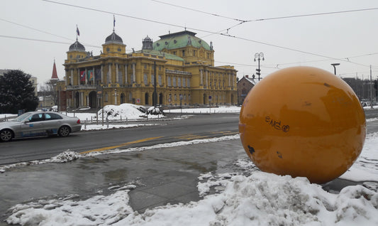 National Theater of Croatia in Zagreb: (photo by Roxanne Patruznick)