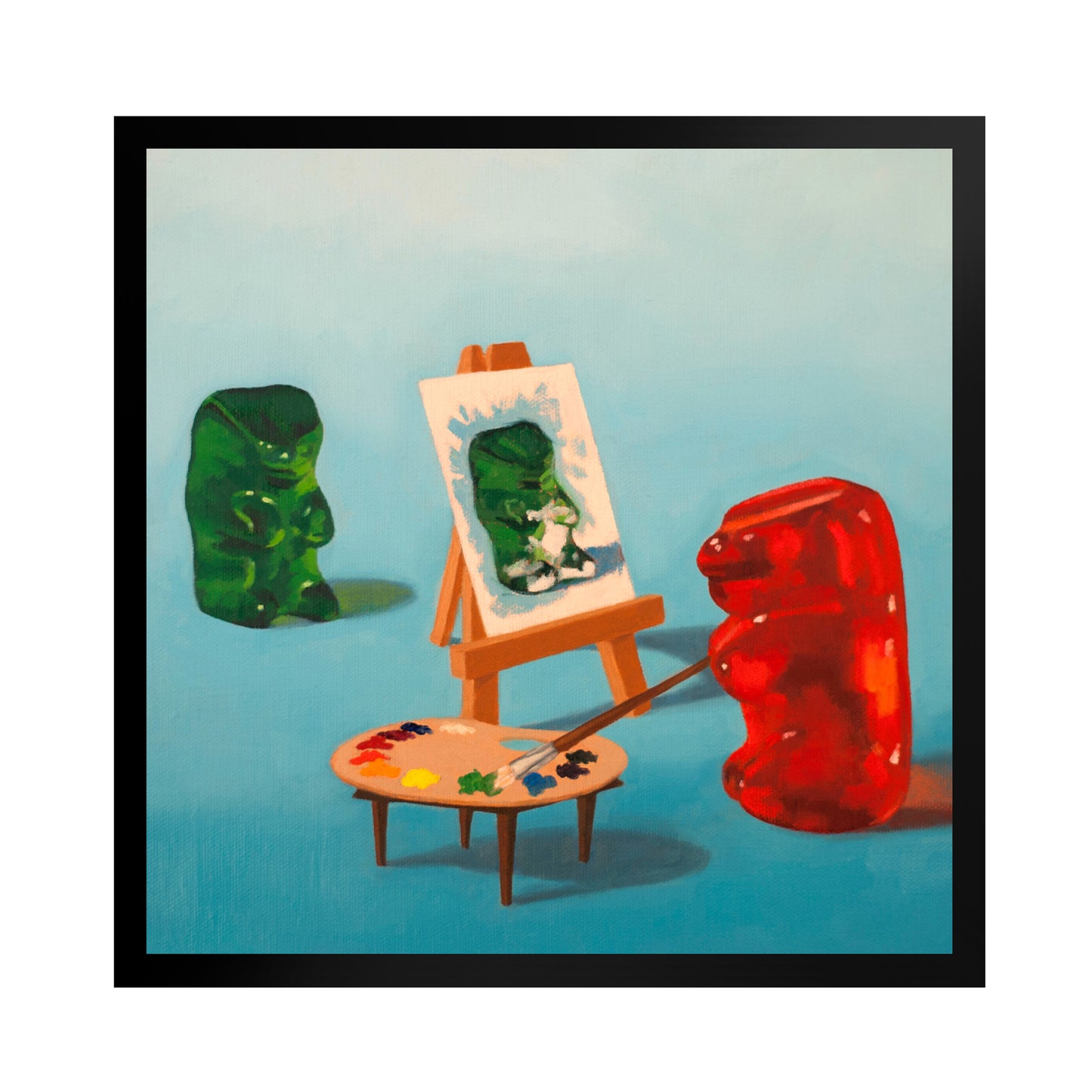 Gummy Bear Artist - Framed Art Print