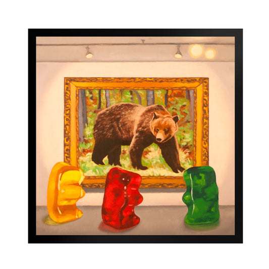 Gummy Bear Museum - Framed Art Print