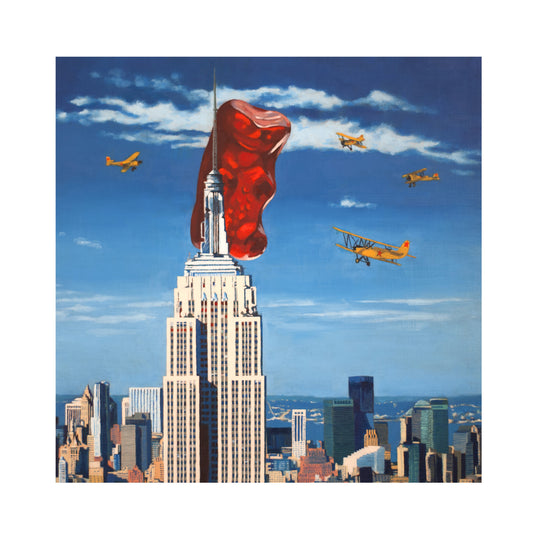 Gummy Bear King Kong - Art Print
