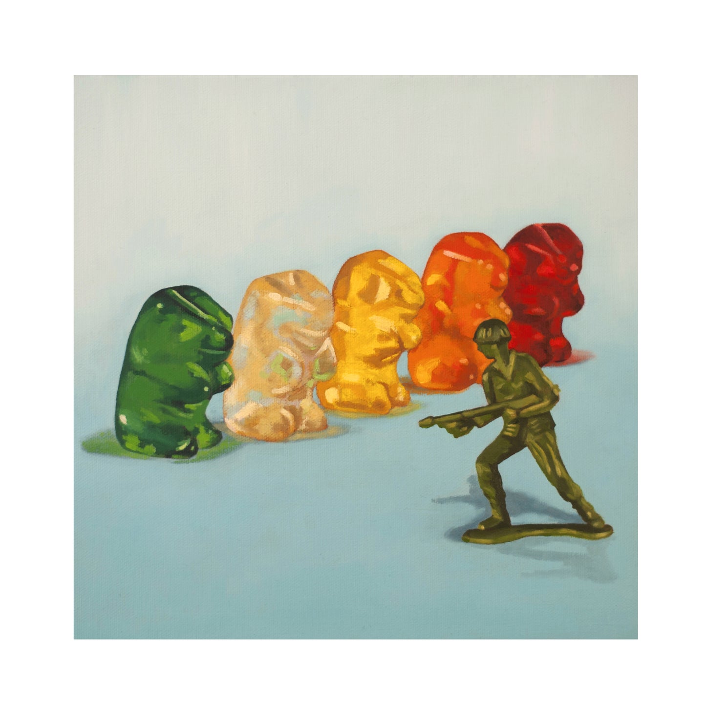 Gummy Bear Protest - Art Print