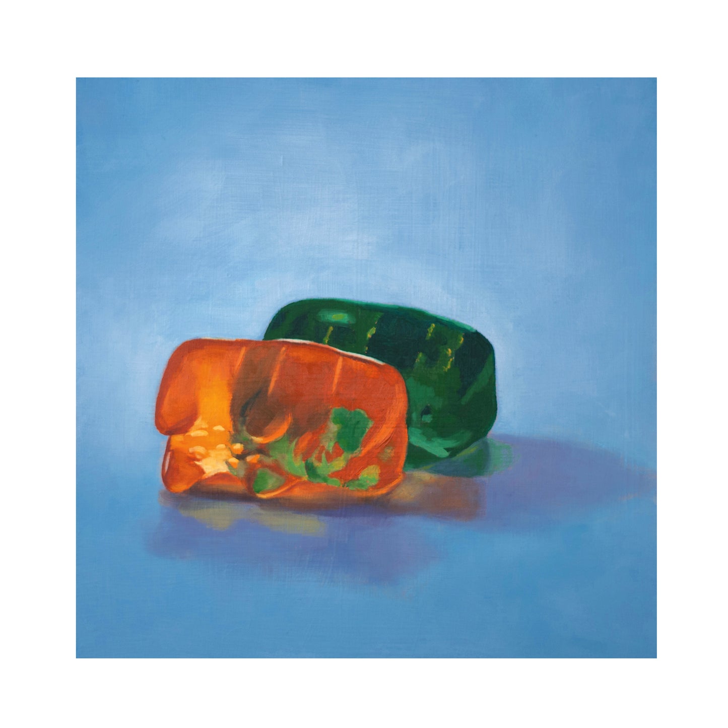 Gummy Bear Spooning - Art print