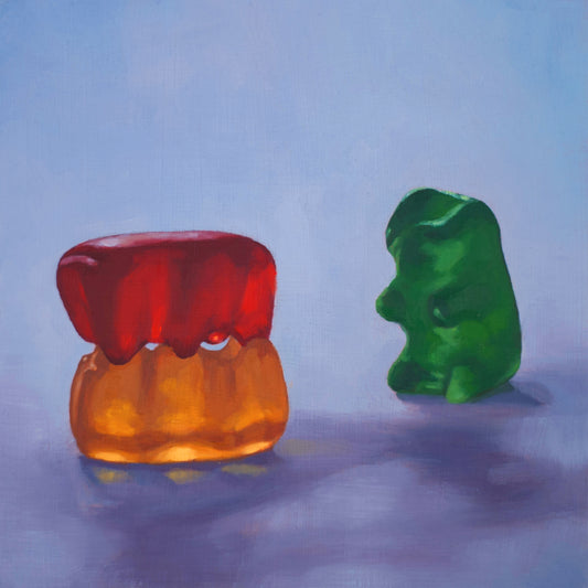 Gummy Bear Voyeur - Art Print