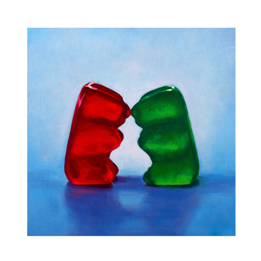 Gummy Bear Love - Art Print