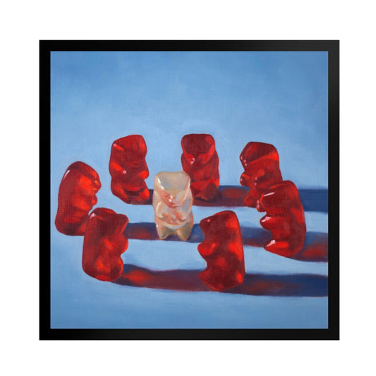 Gummy Bear Weird - Framed Art Print