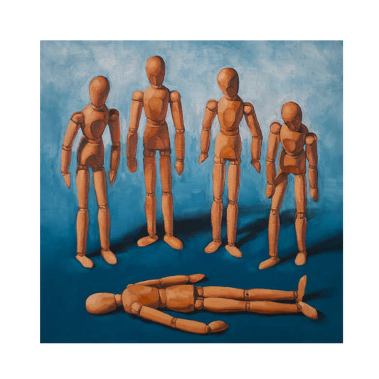 Mannequin Creepy Cute - Art Print