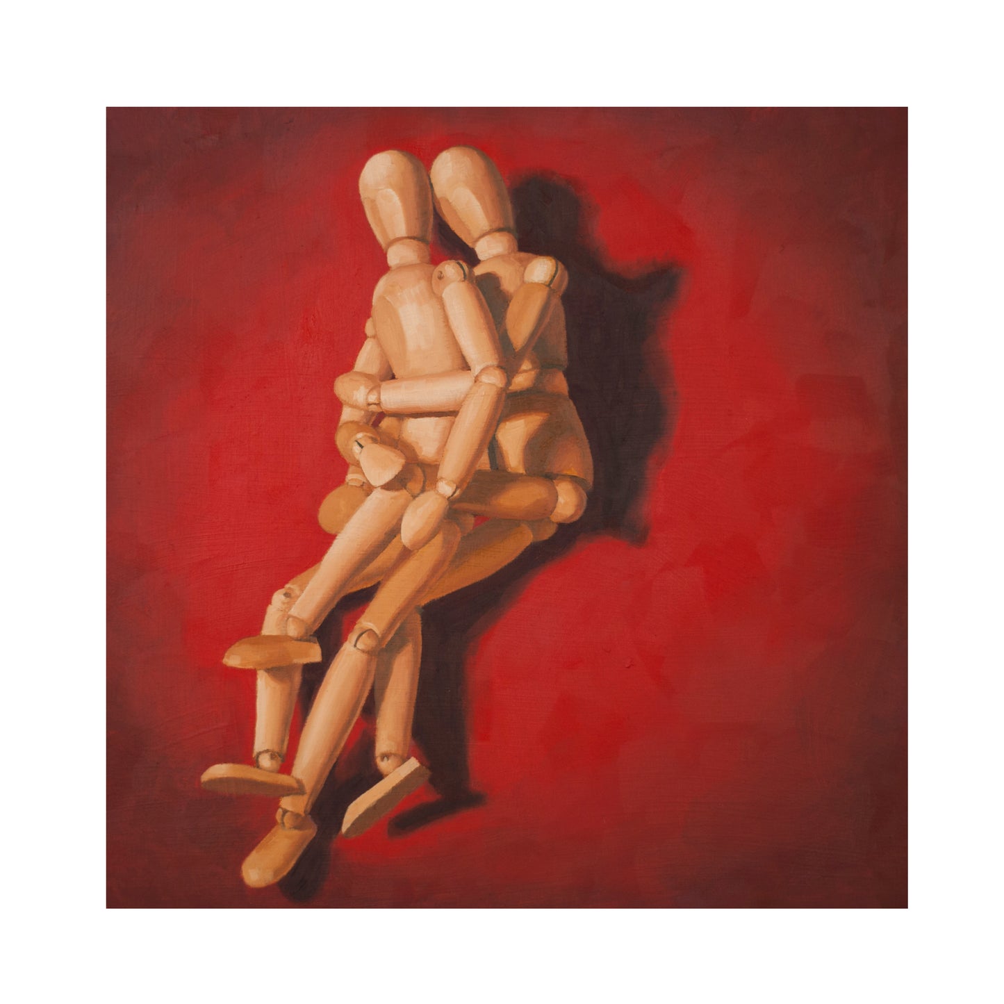 Mannequin Spooning - Art Print