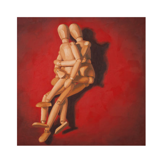 Mannequin Spooning - Art Print