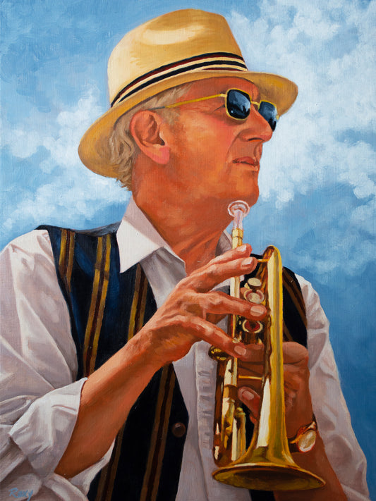 Portrait of Leslie - ORIGINAL OIL PAINTING COMMISSION