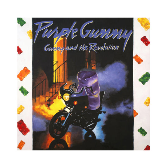 Gummy Bear Purple Rain - Art Print