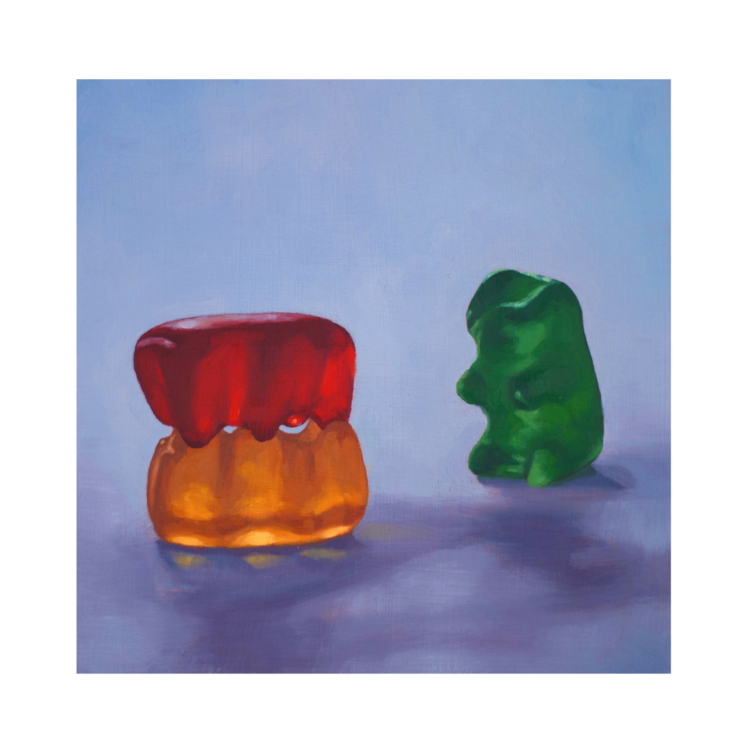 Gummy Bear Voyeur - Art Print