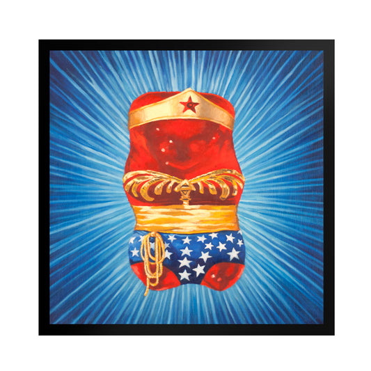 Wonder Gummy Bear - Framed Art Print