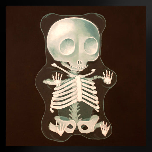 Gummy Bear X-Ray - Framed Art Print