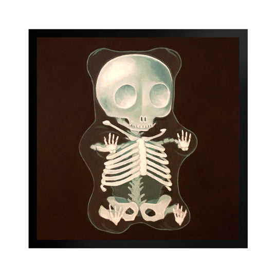 Gummy Bear X-Ray - Framed Art Print