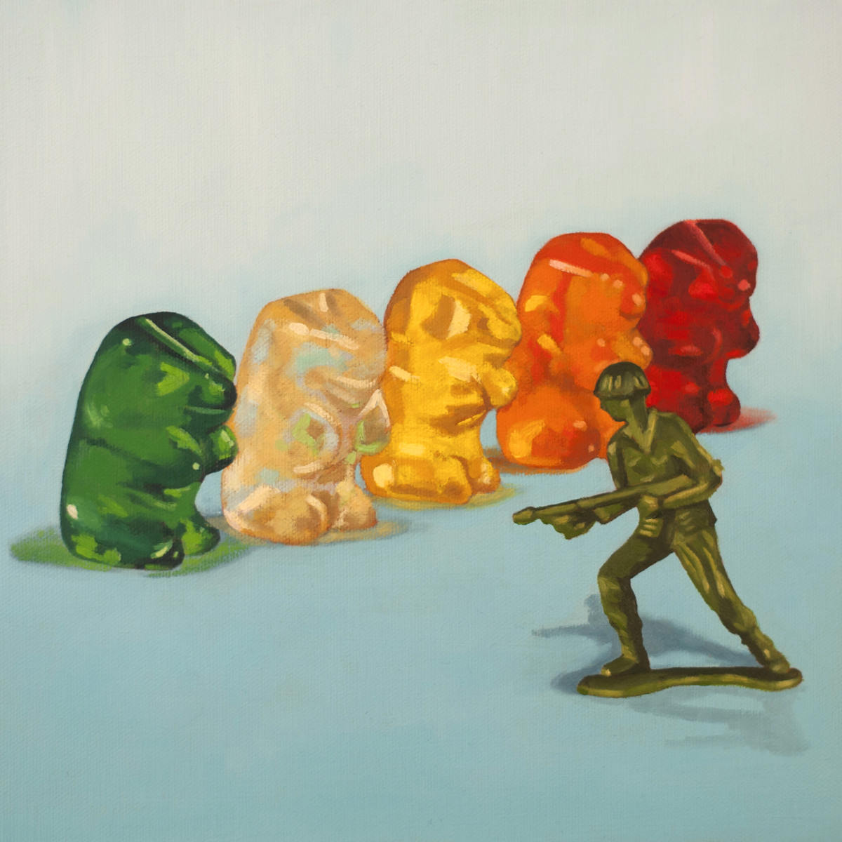 Gummy Bear Protest - Art Print