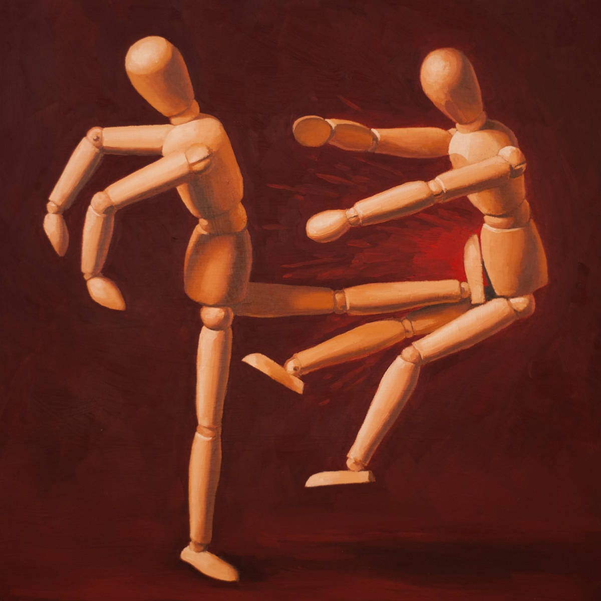 Mannequin Fight Club - Art Print