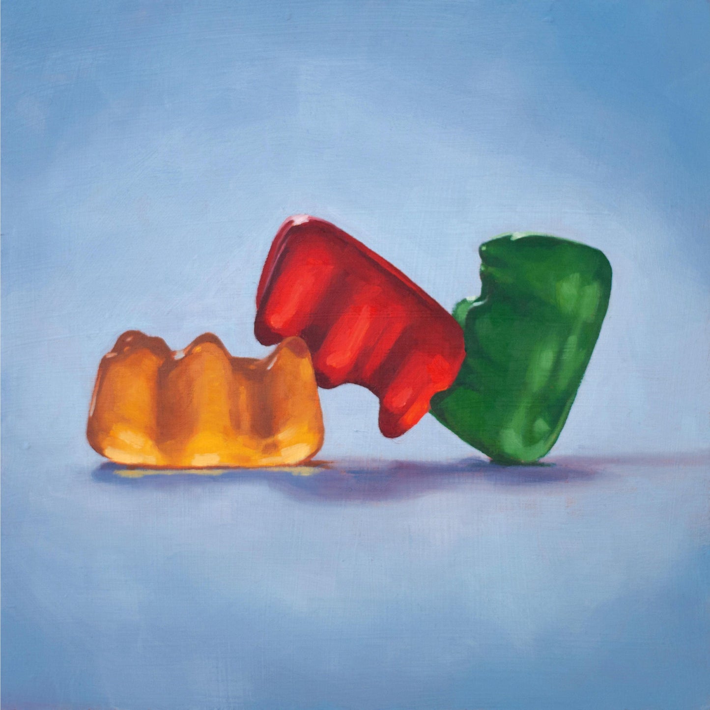 Gummy Bear Threesome - Art Print