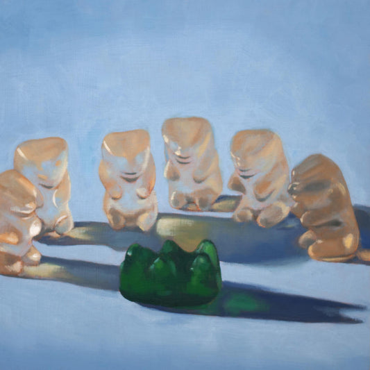 Gummy Bear Scary - Art Print