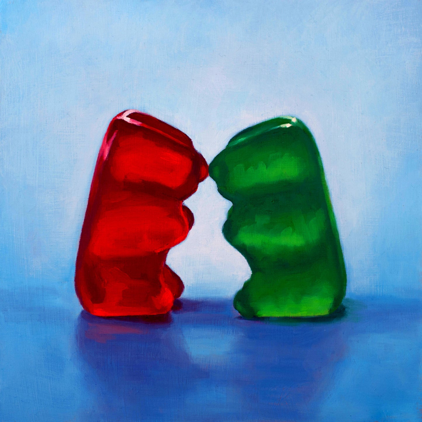 Gummy Bear Love - Art Print