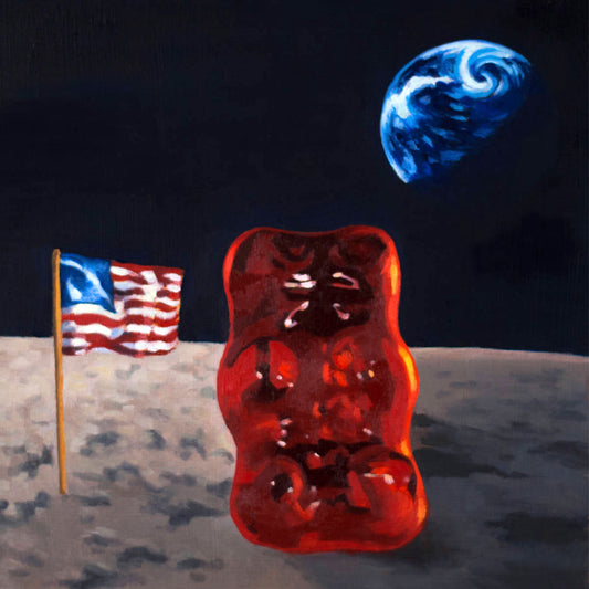 Gummy Bear Astronaut - Art Print