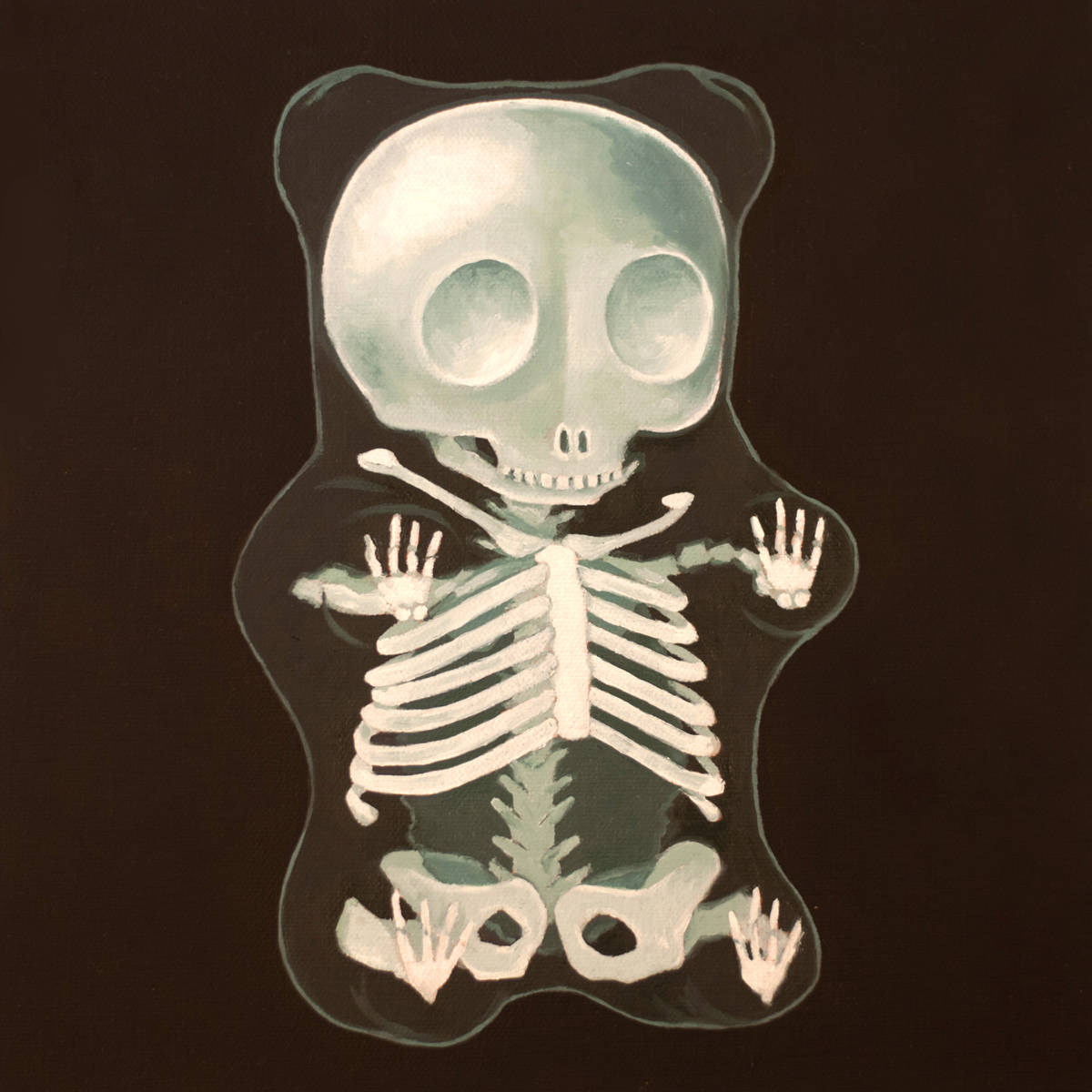 Gummy Bear X-Ray - Art Print