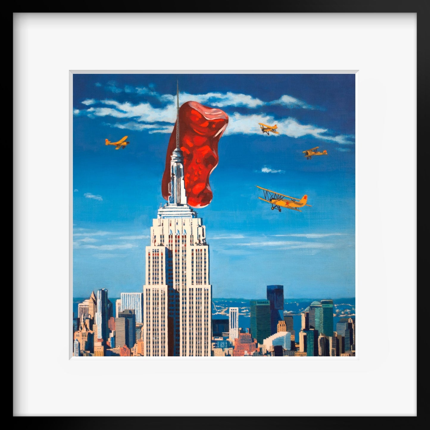Gummy Bear King Kong - Art Print
