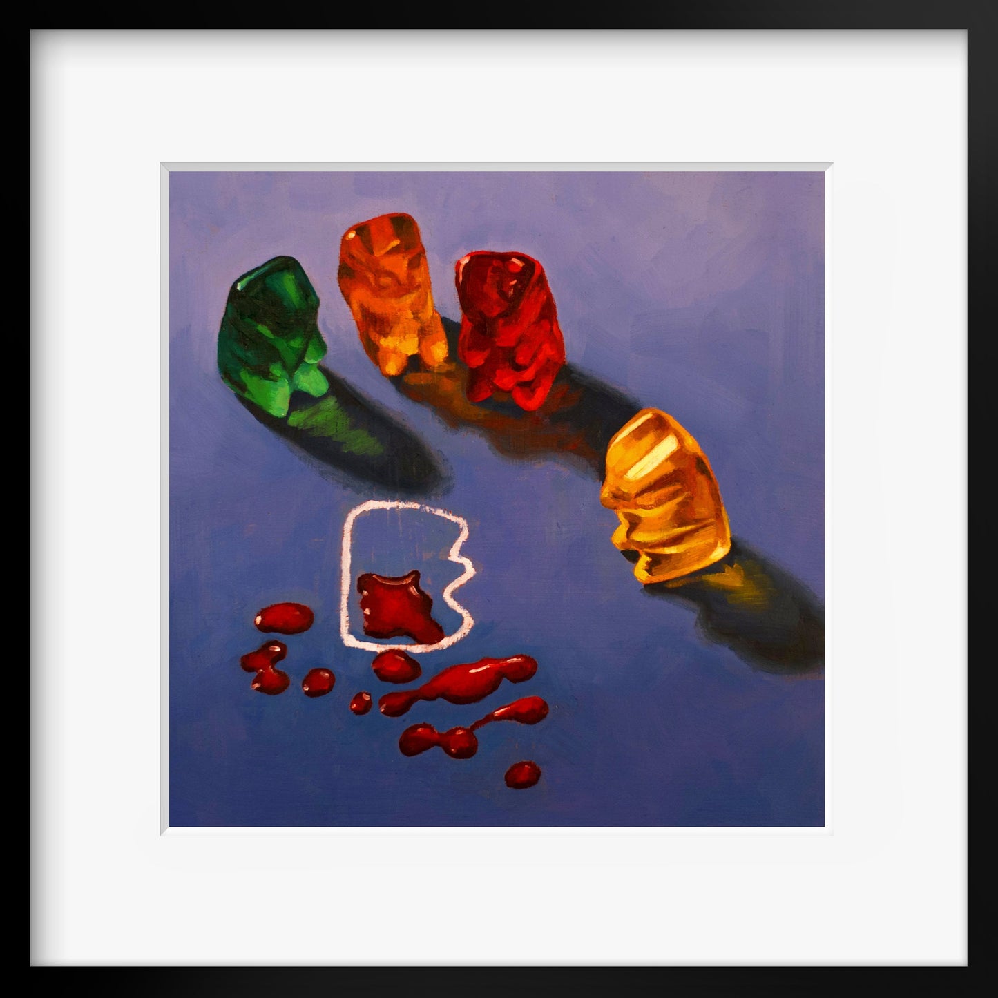 CSI Gummy Bear - Art Print