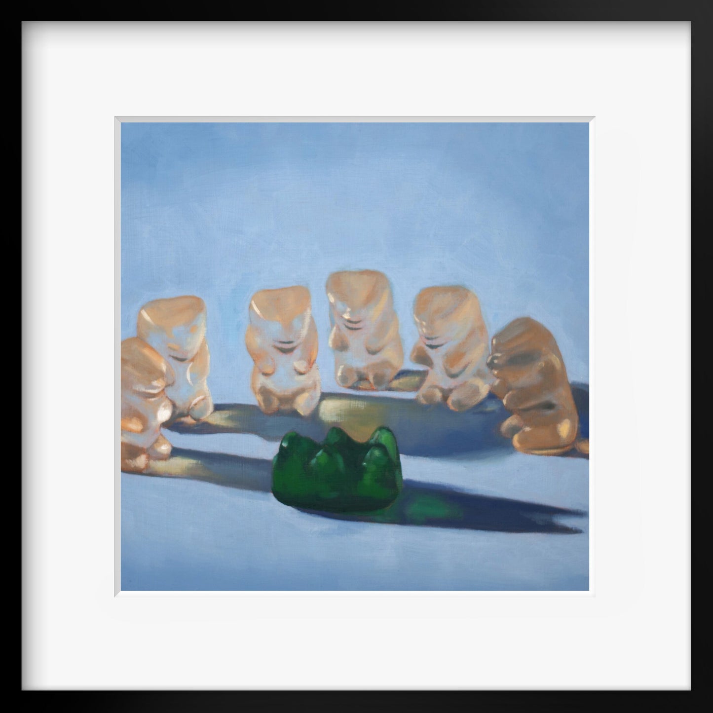 Gummy Bear Scary - Art Print