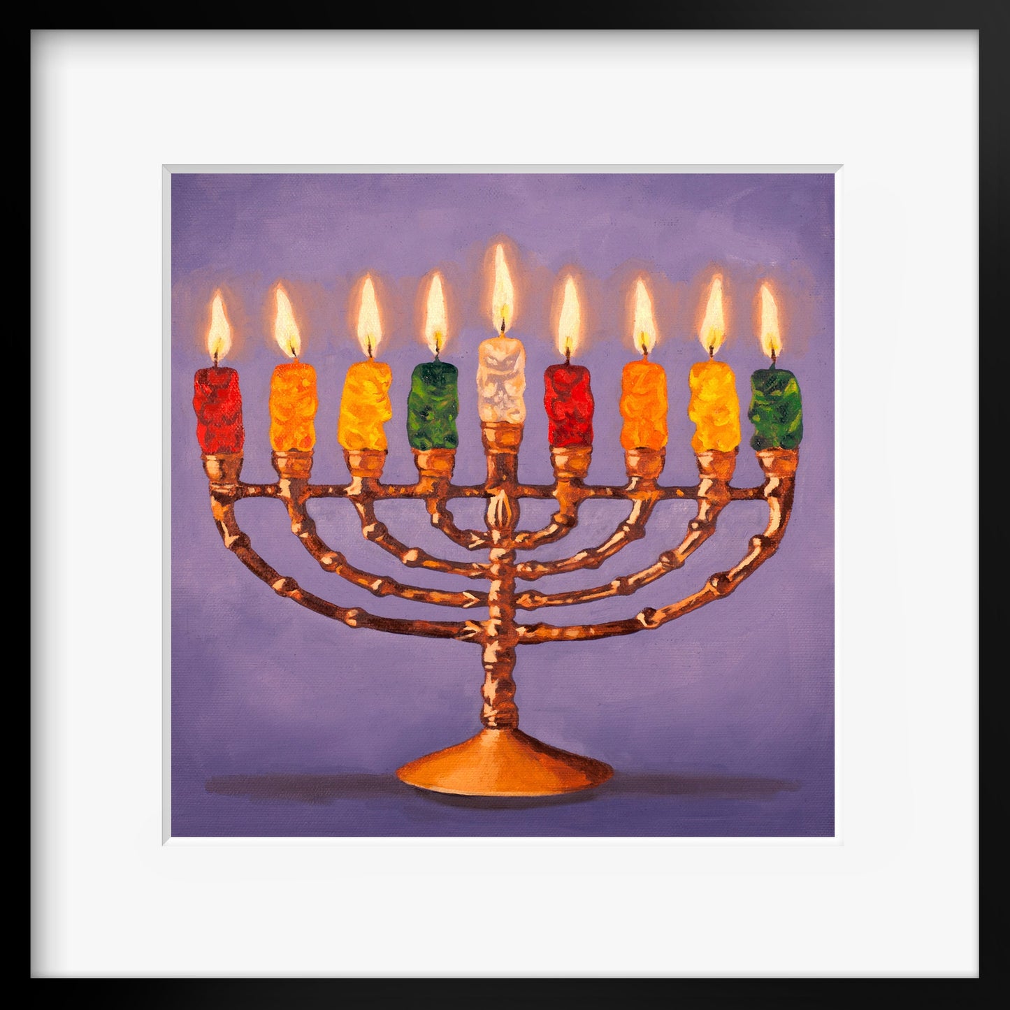 Gummy Bear Hanukkah - Art Print