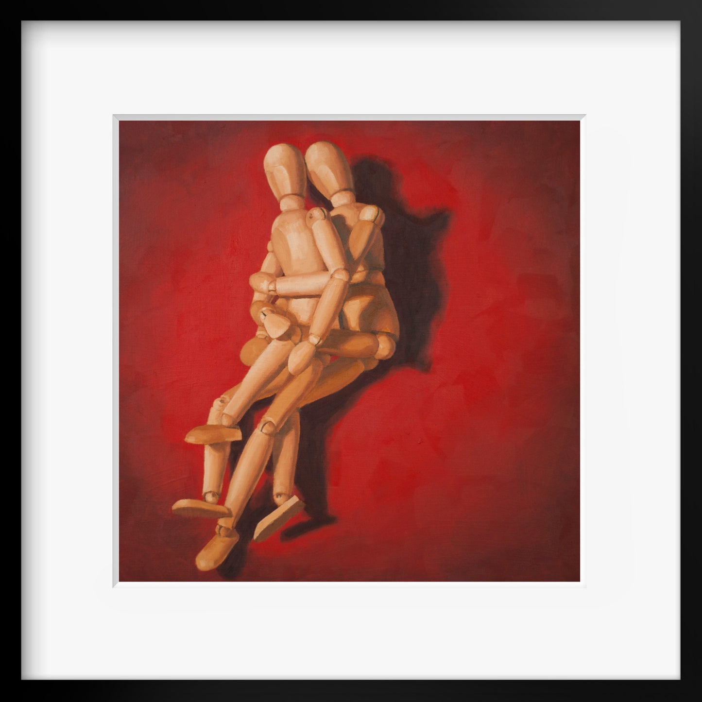 Mannequin Spooning - Art Print