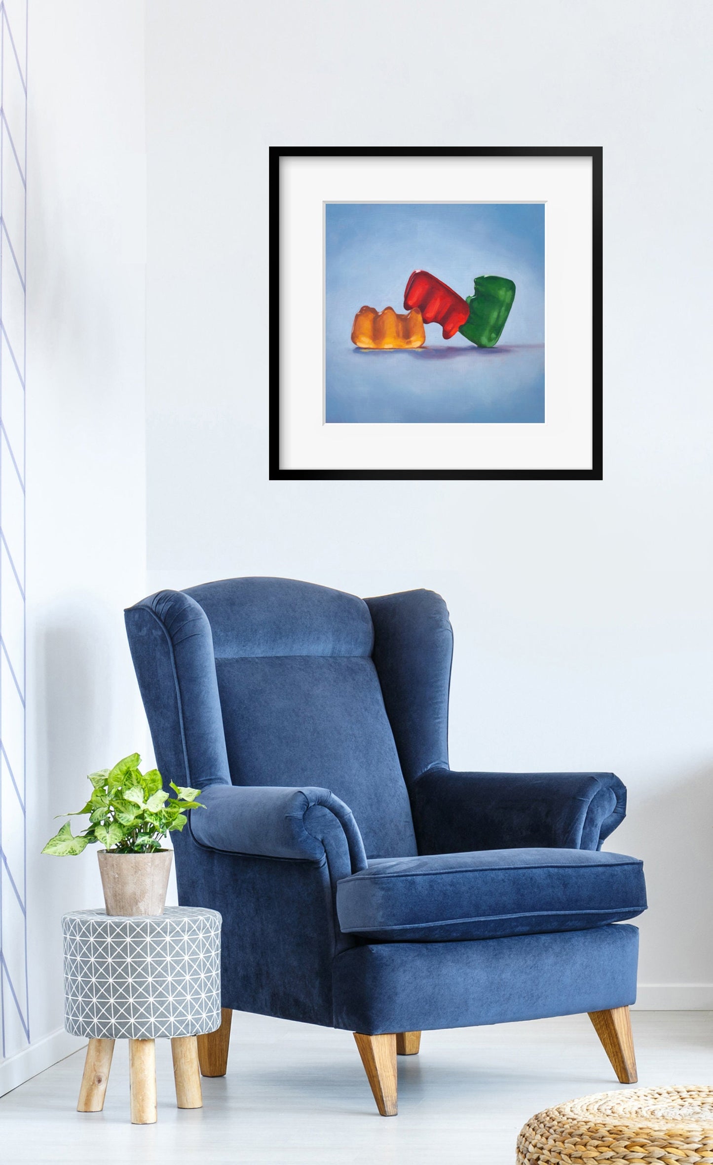 Gummy Bear Threesome - Art Print