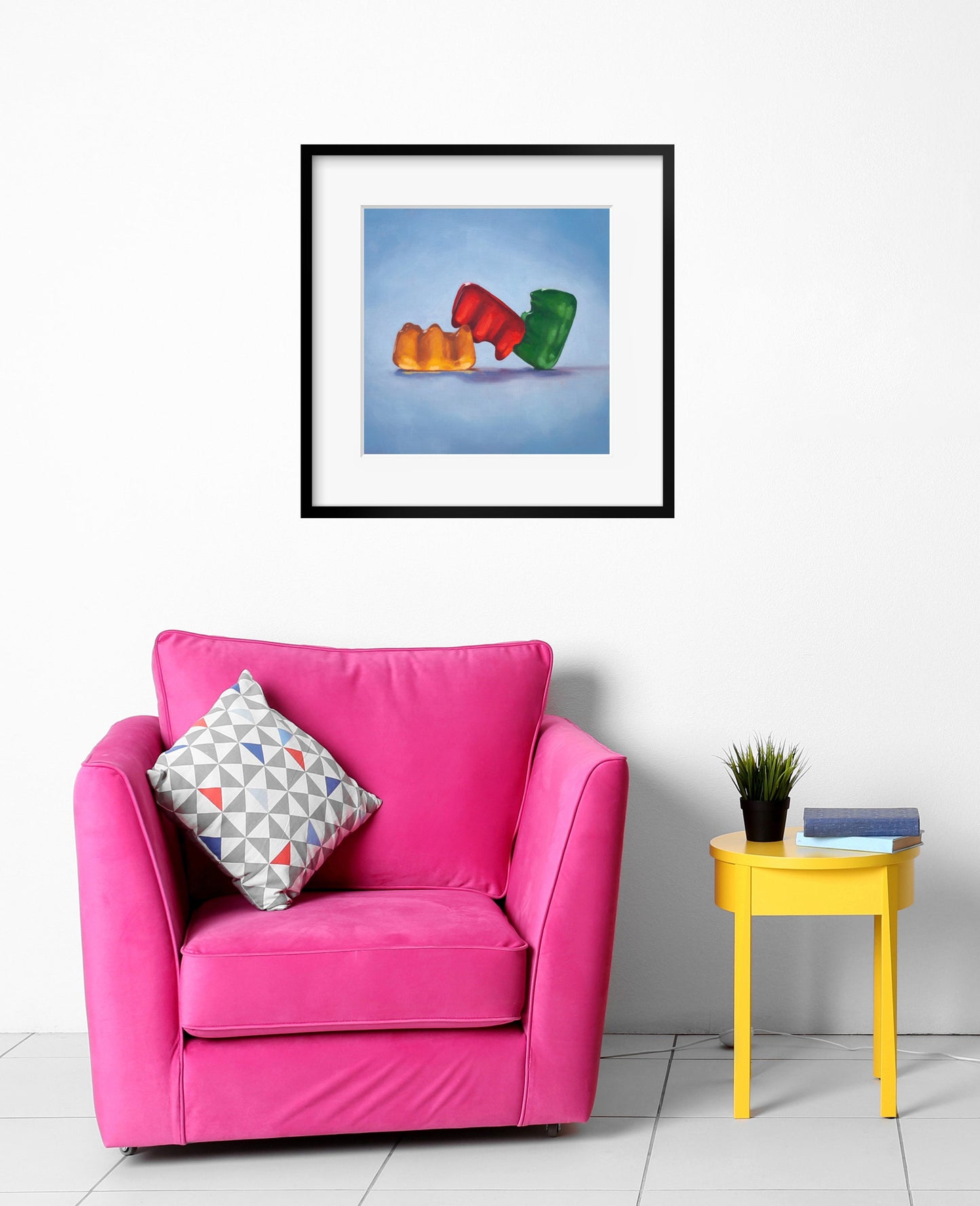 Gummy Bear Threesome - Art Print