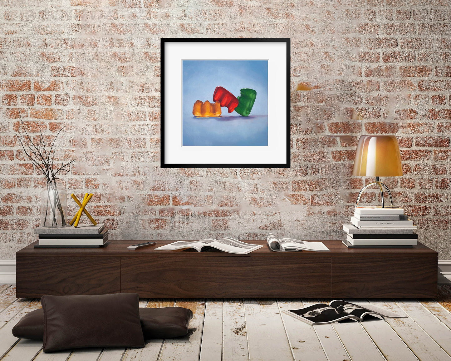 Gummy Bear Threesome - Art Print
