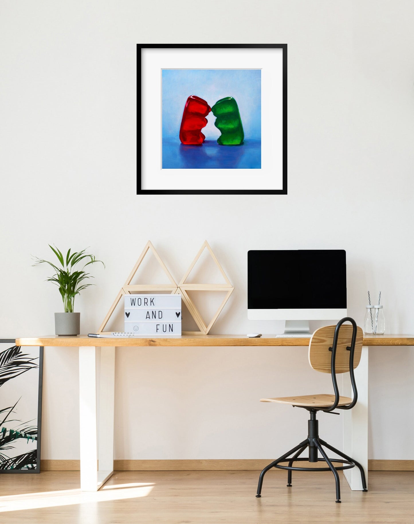 Gummy Bear Love - Art Print
