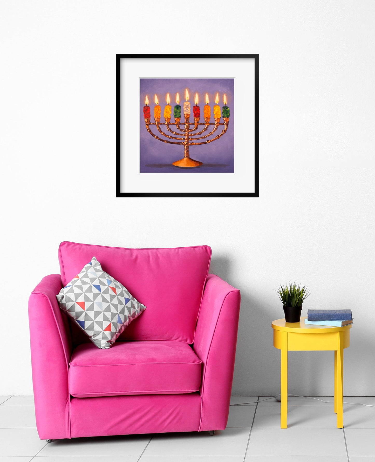 Gummy Bear Hanukkah - Art Print
