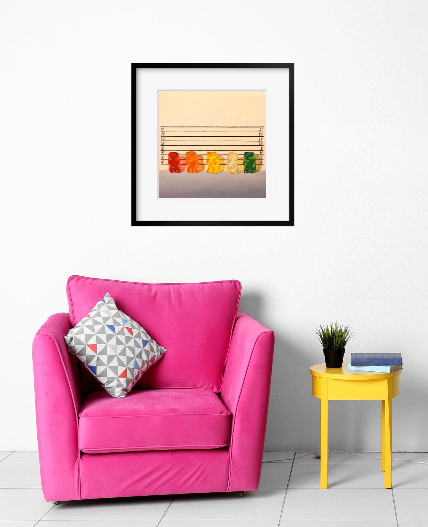 Gummy Bear Line Up - Art Print