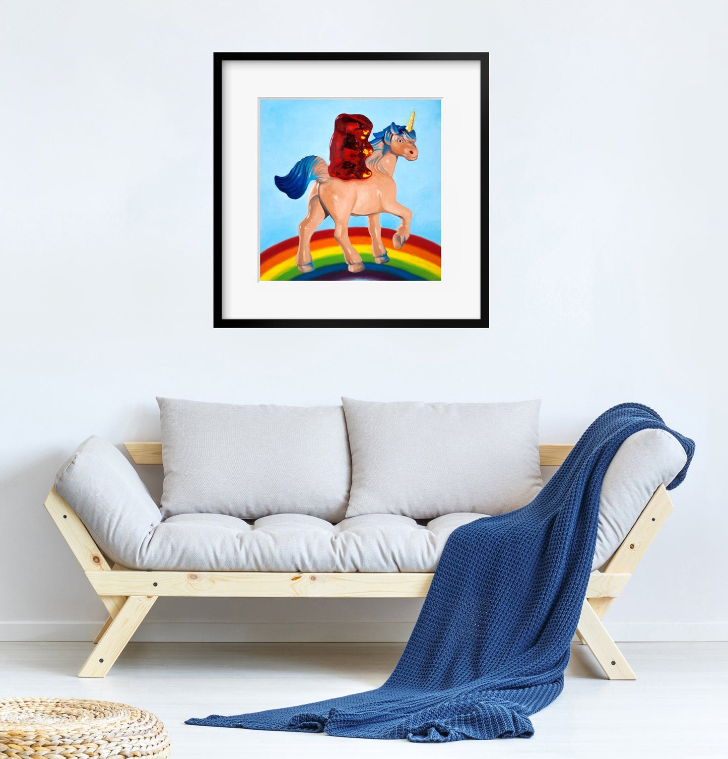 Gummy Bear Unicorn - Art Print