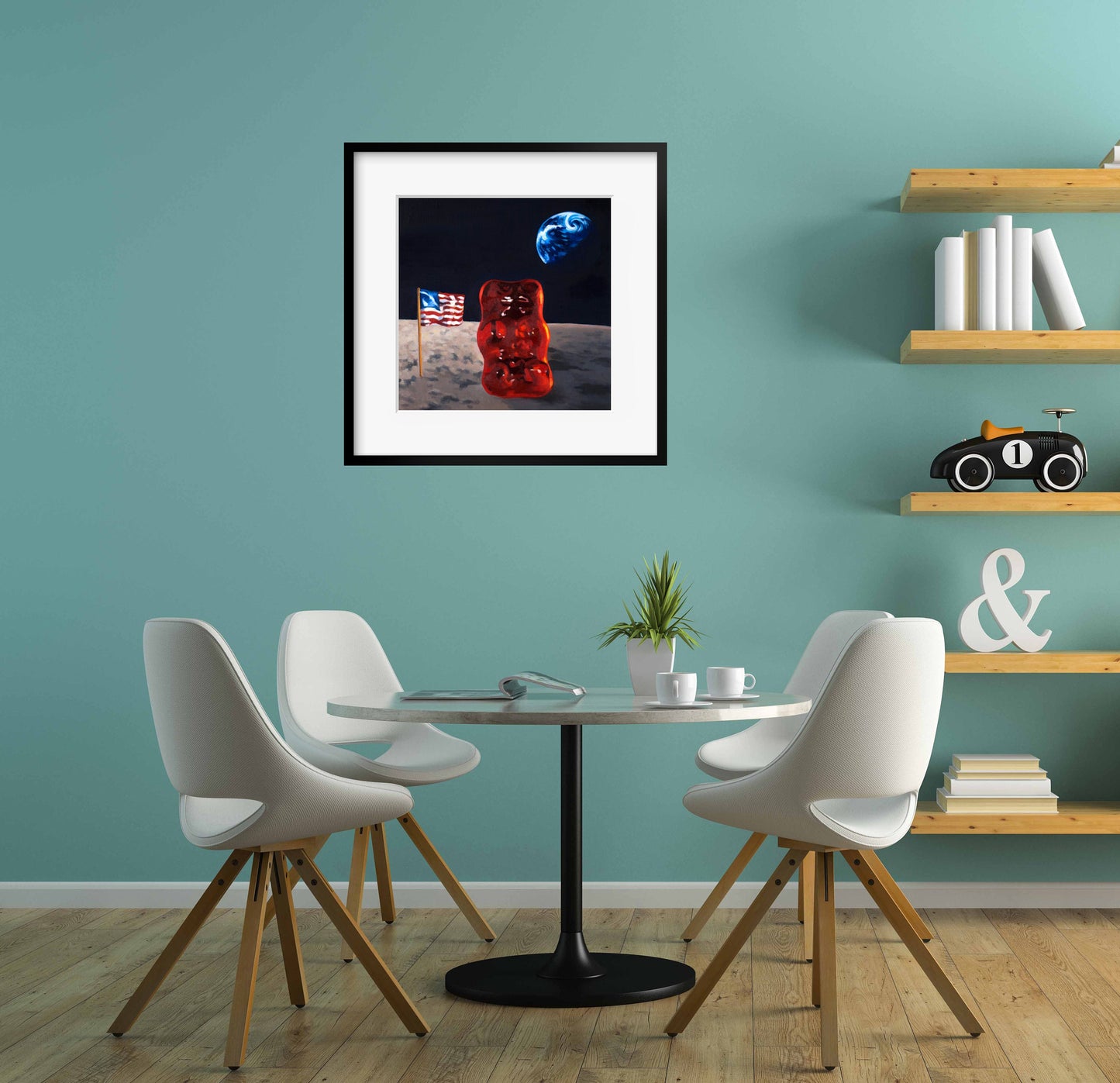 Gummy Bear Astronaut - Art Print