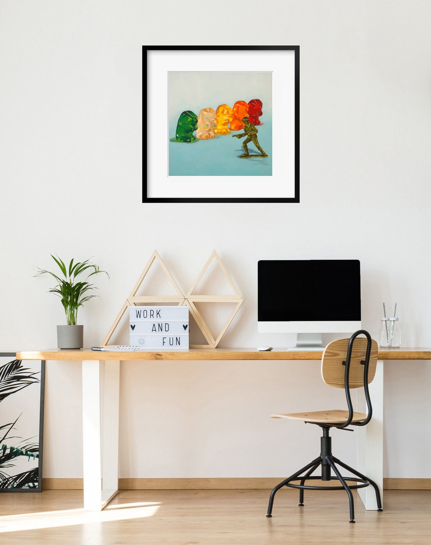 Gummy Bear Protest - Art Print
