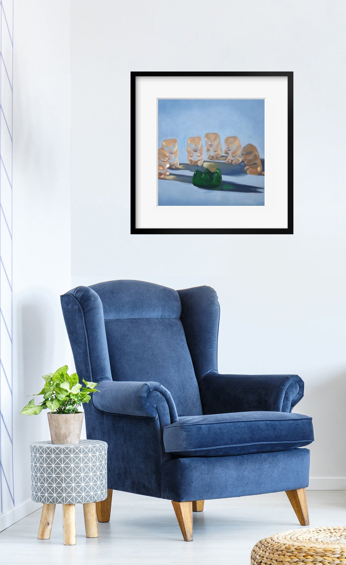 Gummy Bear Scary - Art Print