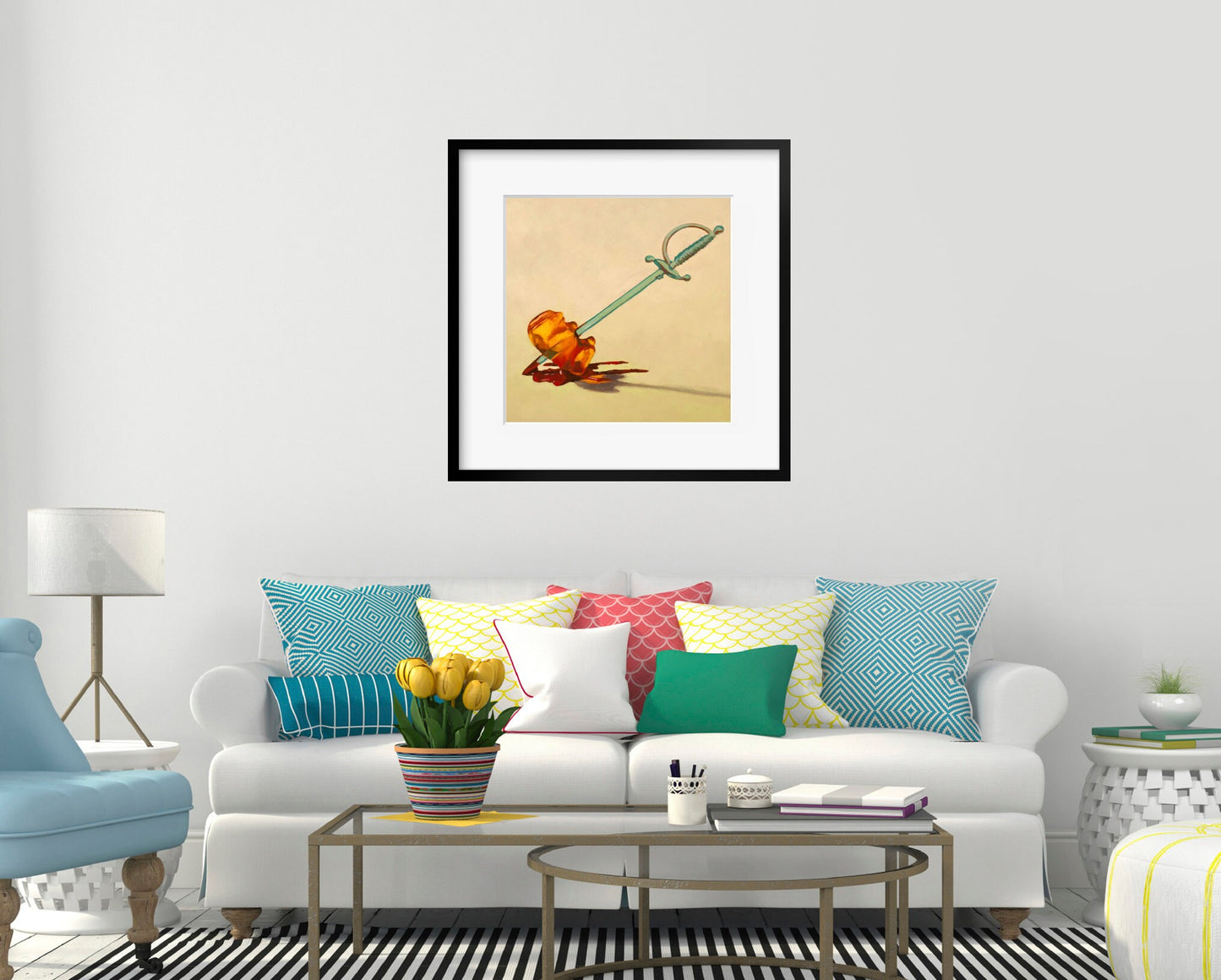 Gummy Bear Game Of Thrones - Art Print