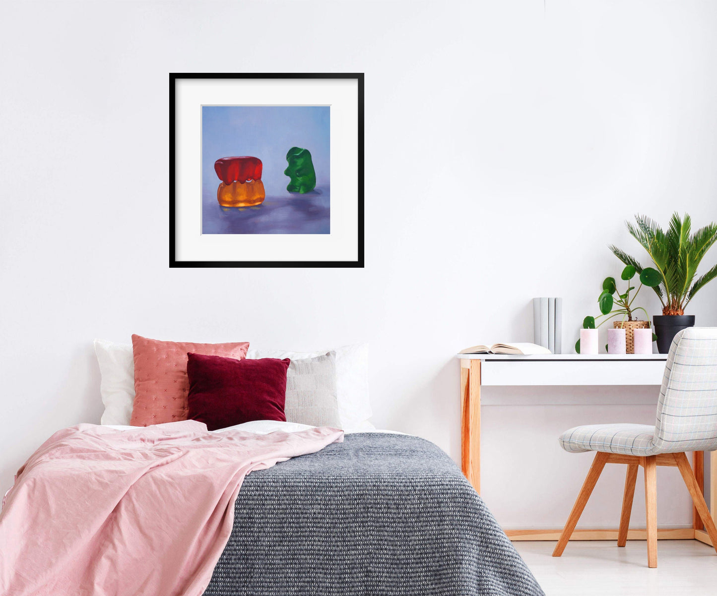 Gummy Bear Voyeur - Art Print